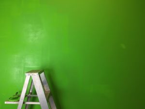 green ladder